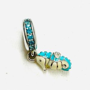 Authentic Pandora Seahorse charm